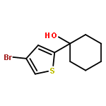 Cyclohexanol, 1-(4-bromo-2-thienyl)-