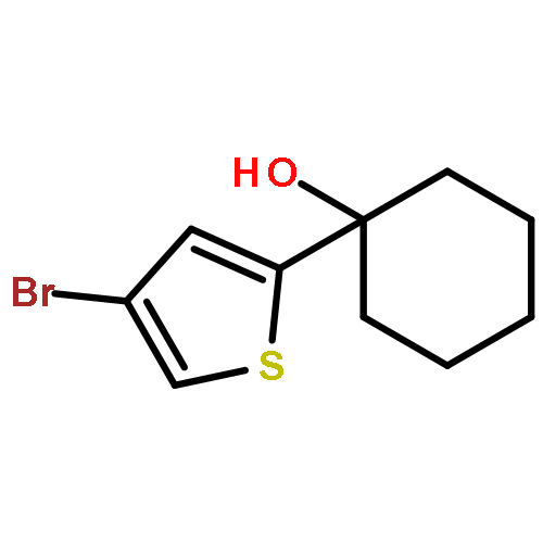 Cyclohexanol, 1-(4-bromo-2-thienyl)-