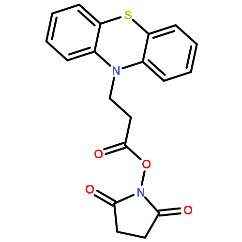 2,5-Pyrrolidinedione, 1-[1-oxo-3-(10H-phenothiazin-10-yl)propoxy]-