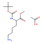 Methyl (tert-butoxycarbonyl)-L-lysinate acetate