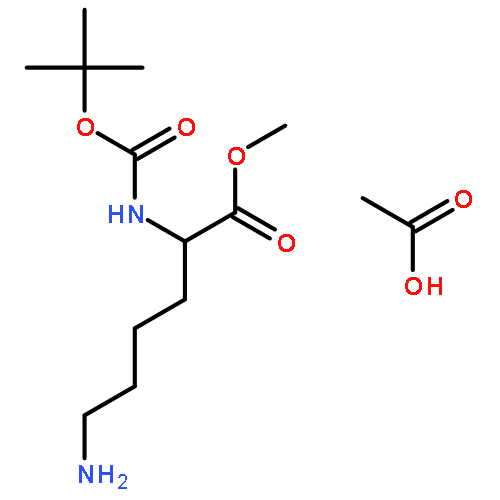 Methyl (tert-butoxycarbonyl)-L-lysinate acetate