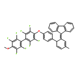 Poly[oxy(2,2',3,3',5,5',6,6'-octafluoro[1,1'-biphenyl]-4,4'-diyl)oxy-1,4-phe
nylene-9H-fluoren-9-ylidene-1,4-phenylene]