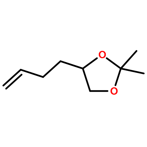 1,3-Dioxolane, 4-(3-butenyl)-2,2-dimethyl- (9CI)