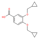 3,4-Bis(cyclopropylmethoxy)benzoic acid