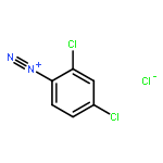 Benzenediazonium, 2,4-dichloro-, chloride