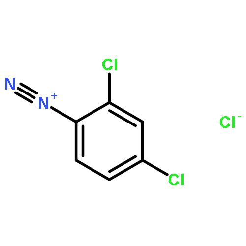 Benzenediazonium, 2,4-dichloro-, chloride