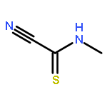 Carbonocyanidothioicamide, N-methyl-