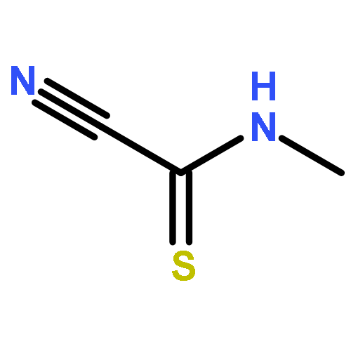 Carbonocyanidothioicamide, N-methyl-