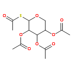 (4,5-diacetyloxy-6-acetylsulfanyloxan-3-yl) Acetate