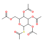 1-thio-β-D-glucose pentaacetate