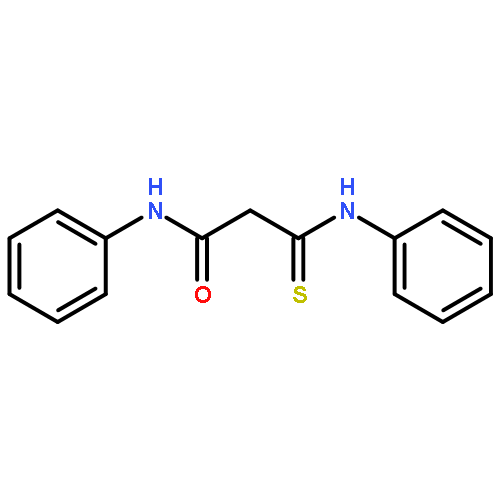 Propanamide, N-phenyl-3-(phenylamino)-3-thioxo-