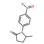 2-Pyrrolidinone, 5-methyl-1-(4-nitrophenyl)-