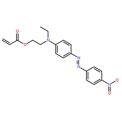 2-Propenoic acid,2-[ethyl[4-[2-(4-nitrophenyl)diazenyl]phenyl]amino]ethyl ester