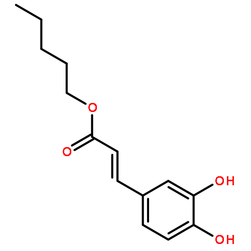 E-Caffeic acid pentyl ester