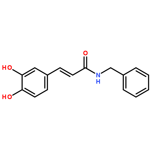 2-Propenamide, 3-(3,4-dihydroxyphenyl)-N-(phenylmethyl)-, (E)-