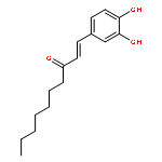 1-Decen-3-one, 1-(3,4-dihydroxyphenyl)-, (E)-