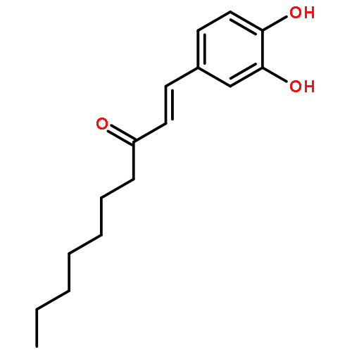 1-Decen-3-one, 1-(3,4-dihydroxyphenyl)-, (E)-