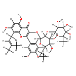 4'-methoxy-3',5,7-trihydroxy-8-(3,3-dimethylallyl)flavonol 3-O-alpha-L-rhamnopyranosyl(1->2)-alpha-L-rhamnopyranoside