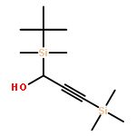 2-Propyn-1-ol, 1-[(1,1-dimethylethyl)dimethylsilyl]-3-(trimethylsilyl)-