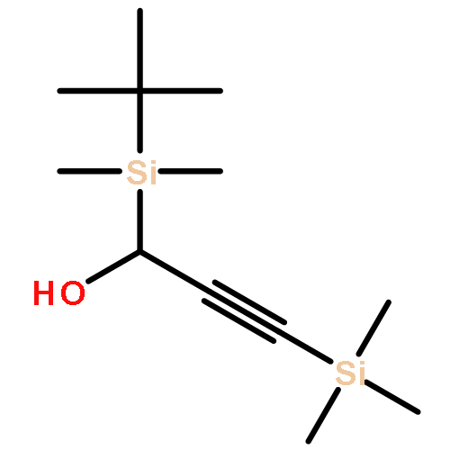 2-Propyn-1-ol, 1-[(1,1-dimethylethyl)dimethylsilyl]-3-(trimethylsilyl)-