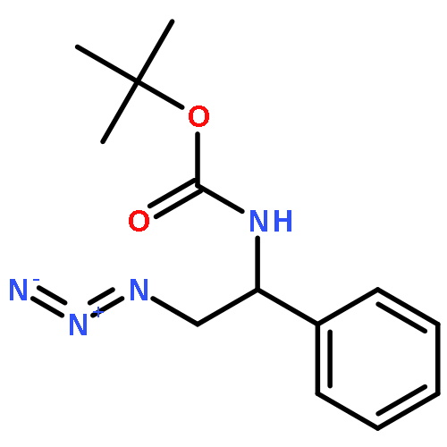 Carbamic acid, [(1S)-2-azido-1-phenylethyl]-, 1,1-dimethylethyl ester