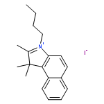 3-Butyl-1,1,2-trimethyl-1H-benz[e]indolium iodide