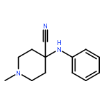 4-Piperidinecarbonitrile, 1-methyl-4-(phenylamino)-