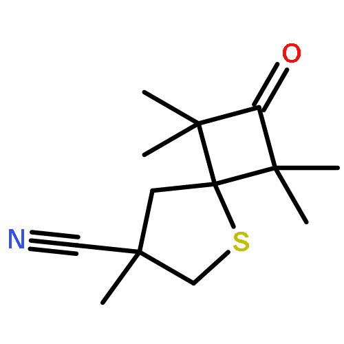 5-Thiaspiro[3.4]octane-7-carbonitrile, 1,1,3,3,7-pentamethyl-2-oxo-