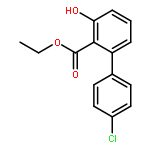 [1,1'-Biphenyl]-2-carboxylic acid, 4'-chloro-3-hydroxy-, ethyl ester