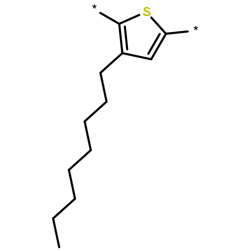 Poly(3-octyl-2,5-thiophenediyl)