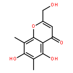 5,7-dihydroxy-2-(hydroxymethyl)-6,8-dimethyl-chromen-4-one