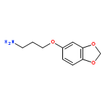 1-Propanamine, 3-(1,3-benzodioxol-5-yloxy)-