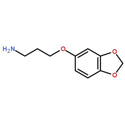 1-Propanamine, 3-(1,3-benzodioxol-5-yloxy)-