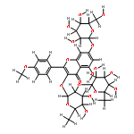 4'-methoxy-5-hydroxyflavonol 3-O-[alpha-L-rhamnopyranosyl(1->2)-alpha-L-rhamnopyranoside]-7-O-beta-D-glucopyranoside