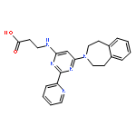 N-[2-(2-pyridinyl)-6-(1,2,4,5-tetrahydro-3h-3-benzazepin-3-yl)-4- Pyrimidinyl]-β-alanine