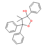 1,2-Dioxolan-3-ol, 4,4-dimethyl-3,5,5-triphenyl-