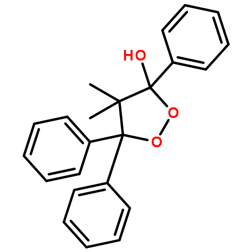 1,2-Dioxolan-3-ol, 4,4-dimethyl-3,5,5-triphenyl-