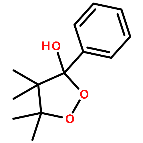 1,2-Dioxolan-3-ol, 4,4,5,5-tetramethyl-3-phenyl-