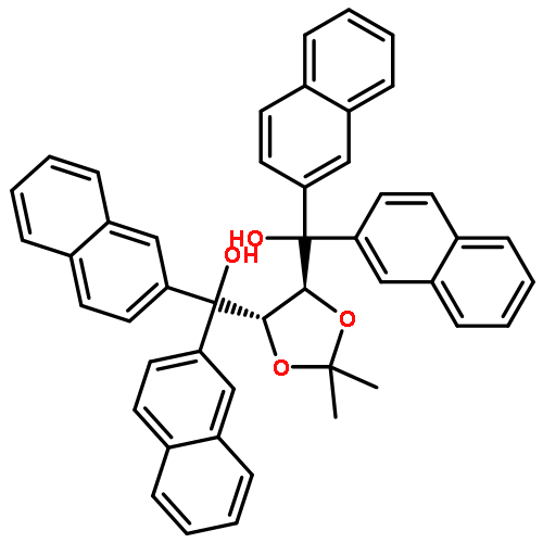 1,3-Dioxolane-4,5-dimethanol,2,2-dimethyl-a,a,a',a'-tetra-2-naphthalenyl-, (4S-trans)- (9CI)