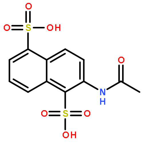 1,5-Naphthalenedisulfonicacid, 2-(acetylamino)-