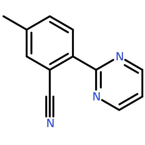 5-methyl-2-pyrimidin-2-ylbenzonitrile