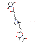 1,4-bis{4-[(2,5-dioxo-1-pyrrolidinyl)oxy]-4-oxobutyl}-1,4-diazoni Abicyclo[2.2.2]octane Dibromide