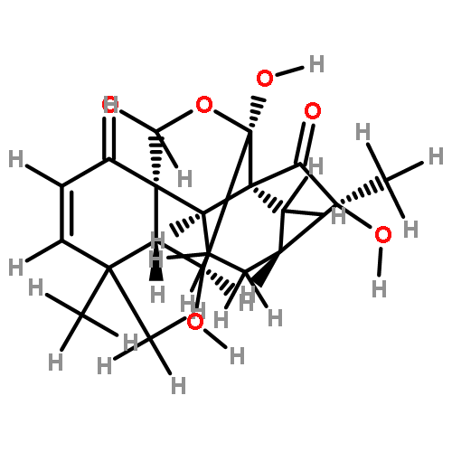 7alpha,20-epoxy-6beta,7beta,16alpha-trihydroxy-2-en-ent-kaurane-1,15-dione