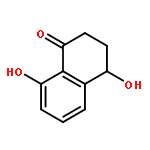 1(2H)-Naphthalenone, 3,4-dihydro-4,8-dihydroxy-, (R)-