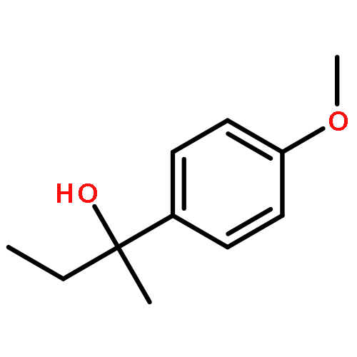 Benzenemethanol, a-ethyl-4-methoxy-a-methyl-, (R)-