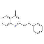 Quinoline, 4-methyl-2-(2-phenylethyl)-