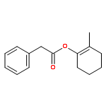 Benzeneacetic acid, 2-methyl-1-cyclohexen-1-yl ester