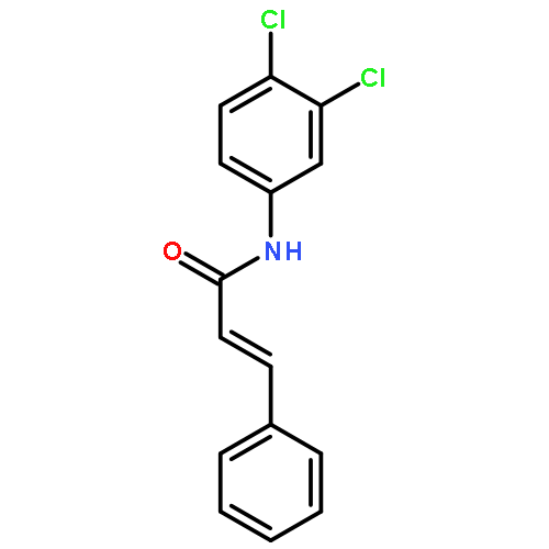 2-Propenamide, N-(3,4-dichlorophenyl)-3-phenyl-, (E)-