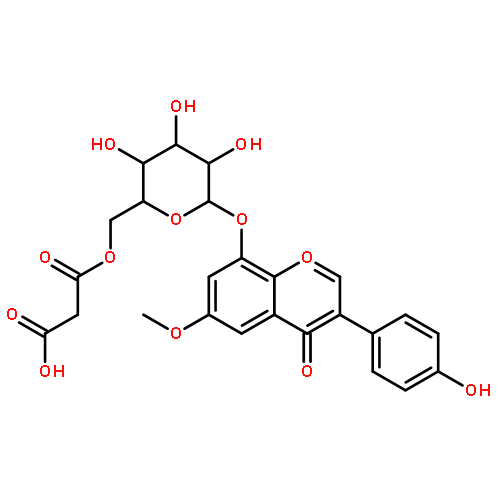 6'-O-MALONYLGLYCITIN