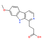 7-Methoxy-b-carboline-1-propionic acid